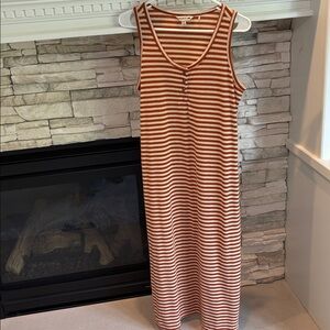 Toad & Co Striped Maxi Dress